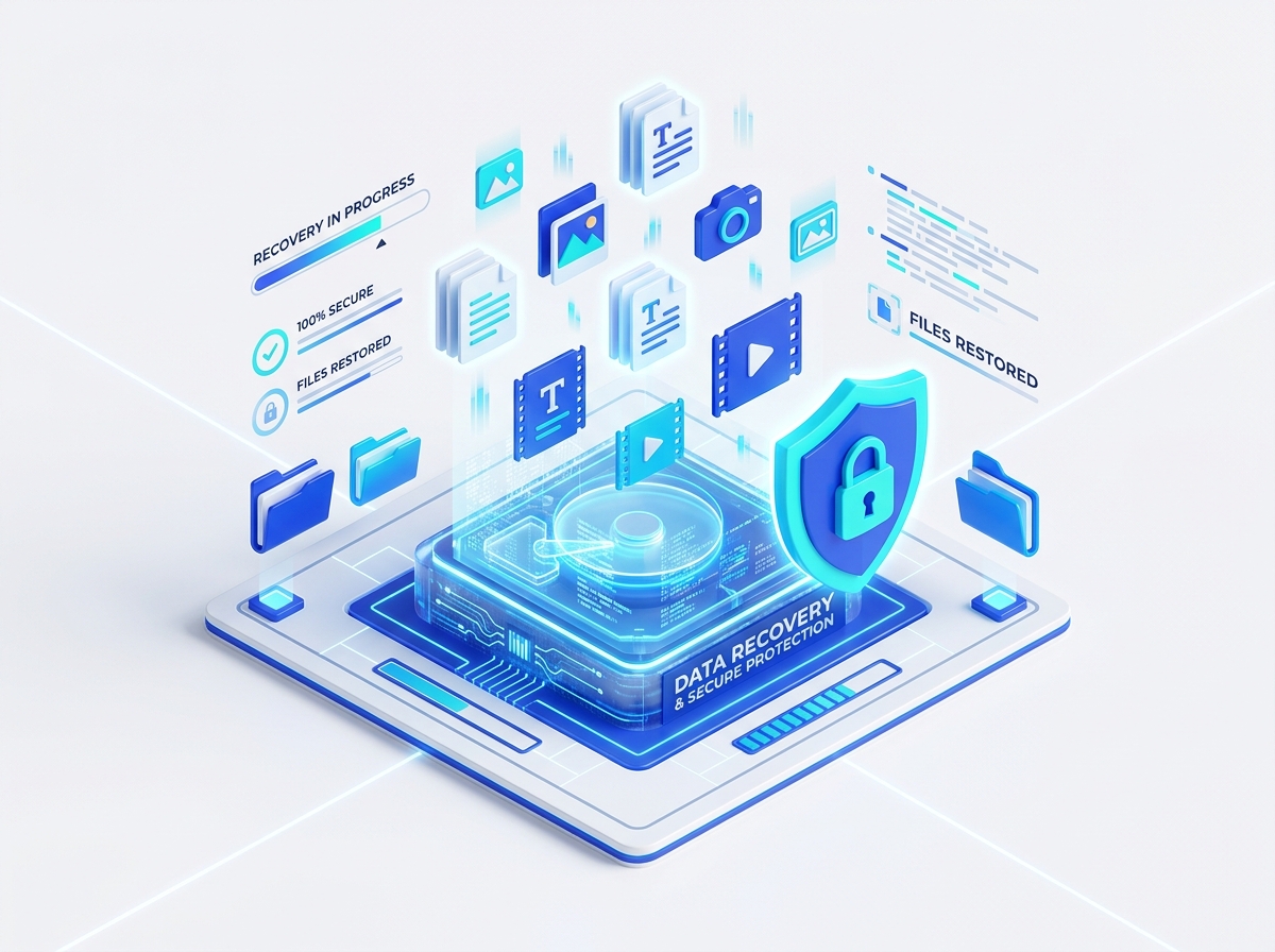 Eassiy Data Recovery scene illustration