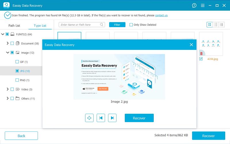 Preview Recoverable Files
