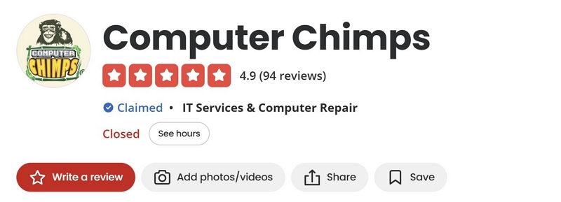 Computer Chimps reviews | Data Recovery Services in Portland