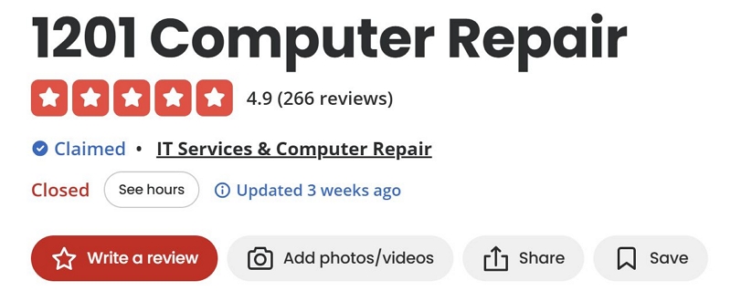 1201 Computer Repair reviews | Data Recovery Services in Portland