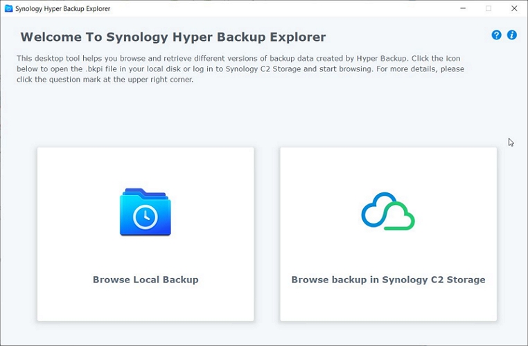 open Hyper Backup
