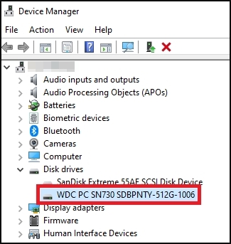 hit Uninstall device | Elements External Hard Drive Not Showing Up