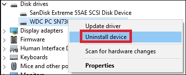 restart PC | WD Elements External Hard Drive Not Showing Up