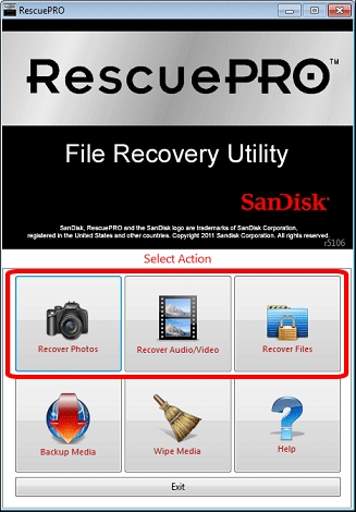connect SanDisk card