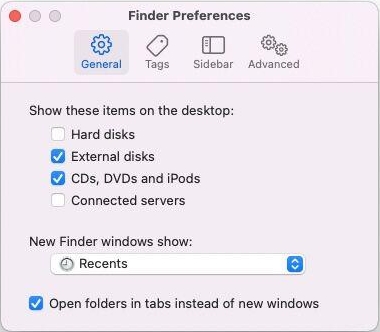 show External disks | WD Elements External Hard Drive Not Showing Up