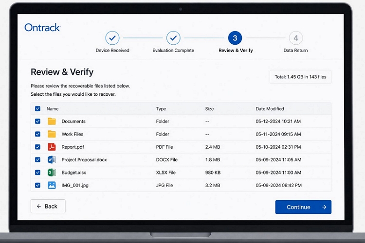 WD recovery plan